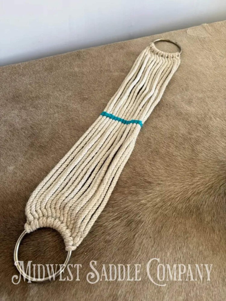 27” Western Cotton Rope Cinch