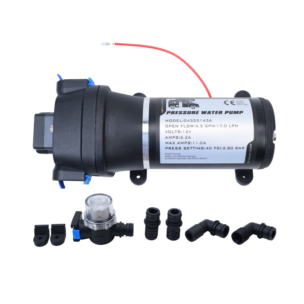 FOR Flojet 04325143A Freshwater Pump 12V 4.5 GPM 40PSI RV Boat