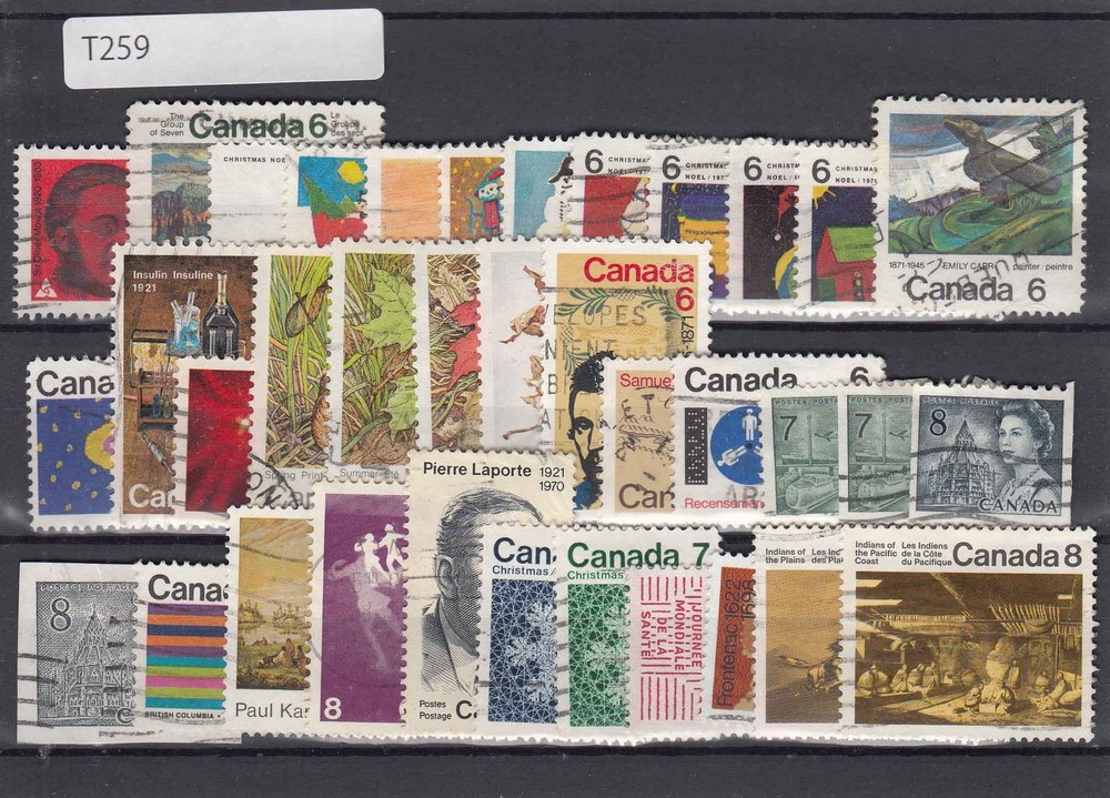 *Canada Stamp Set[T259]7l3