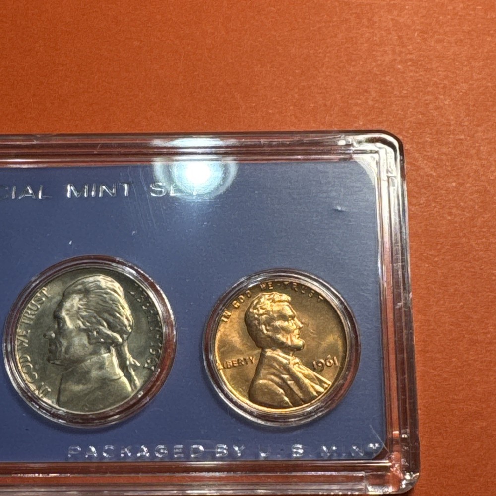1961 P US Mint Coin Set 90% Silver
