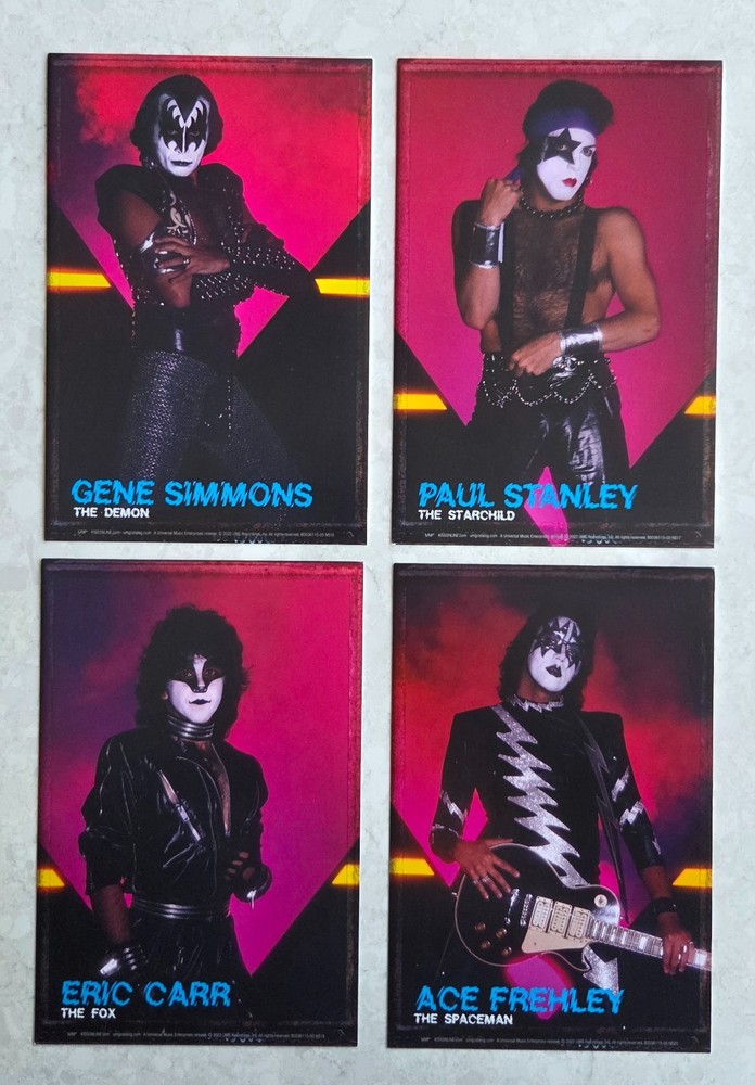 KISS Creatures of Night 40th Super Deluxe Set Press Kit - Folder/Poster/& More!