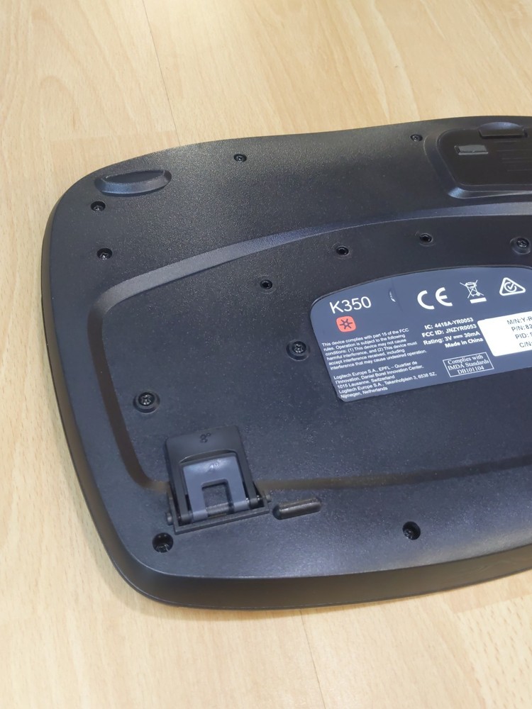 Logitech Wireless Wave Keyboard K350 & Mouse Set + M310 Mouse + USB Dongle D