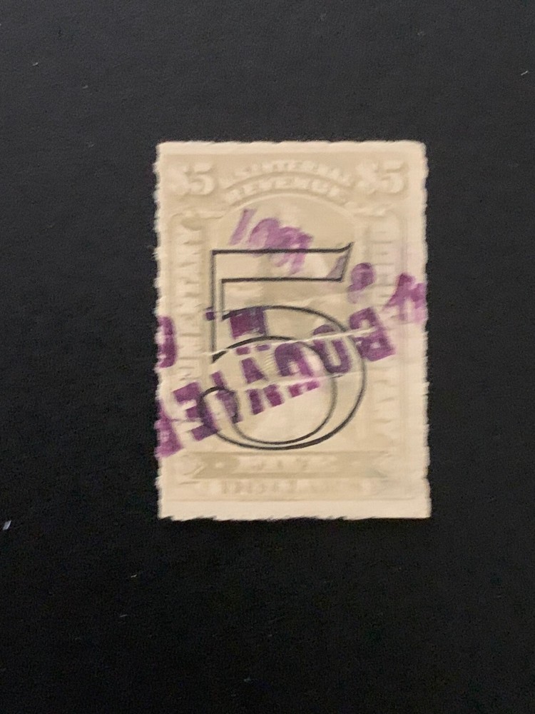 US Documentary Stamps Scott #R187 - Used (A)