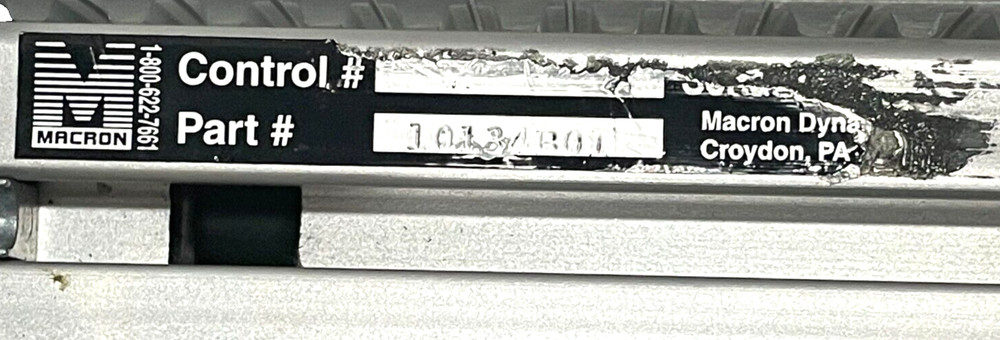 NEW Macron 10134B01 Linear Slide Actuator