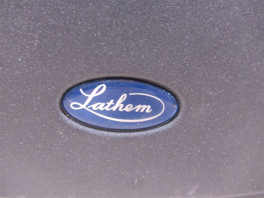 Lathem 4001 Time Recorder Automatic Punch Time Clock Analog Clock Face Unit