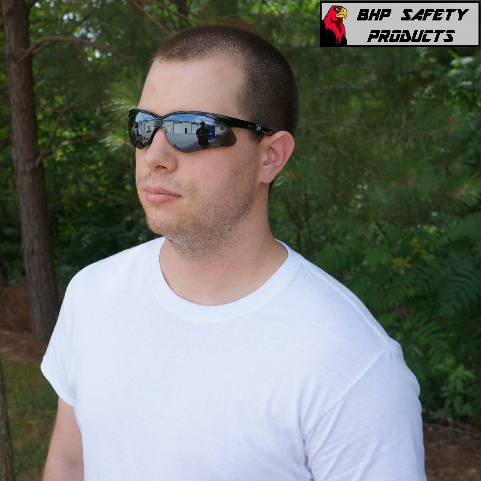 (6 PAIR) KLEENGUARD NEMESIS SAFETY GLASSES SMOKE MIRROR LENS SUNGLASSES 25688