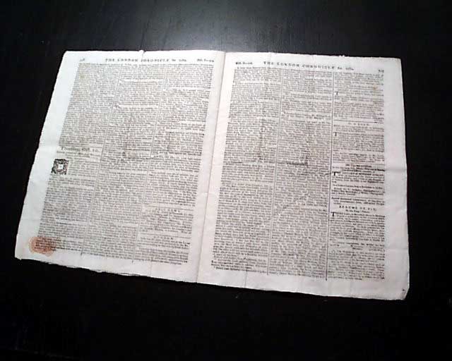 REVOLUTIONARY WAR ENDING EVENTS American Independence Peace ? 1782 Newspaper