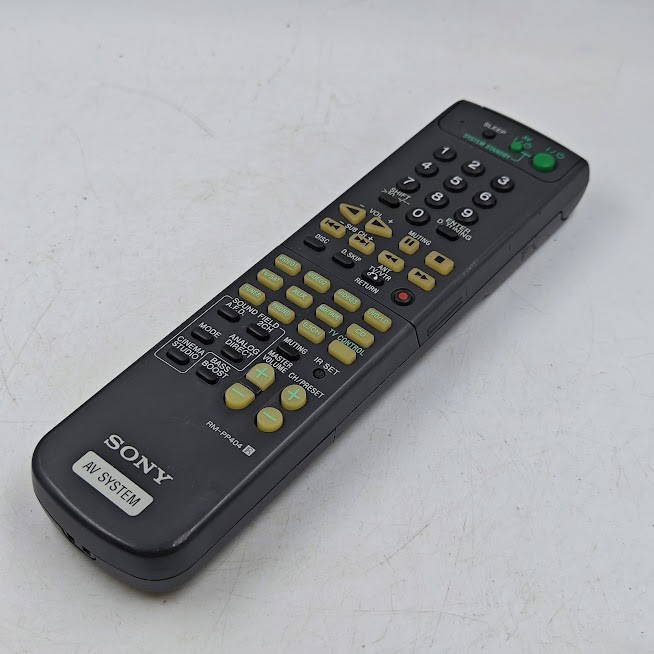 Sony RM-PP404 AV System Remote - Working, No Accessories