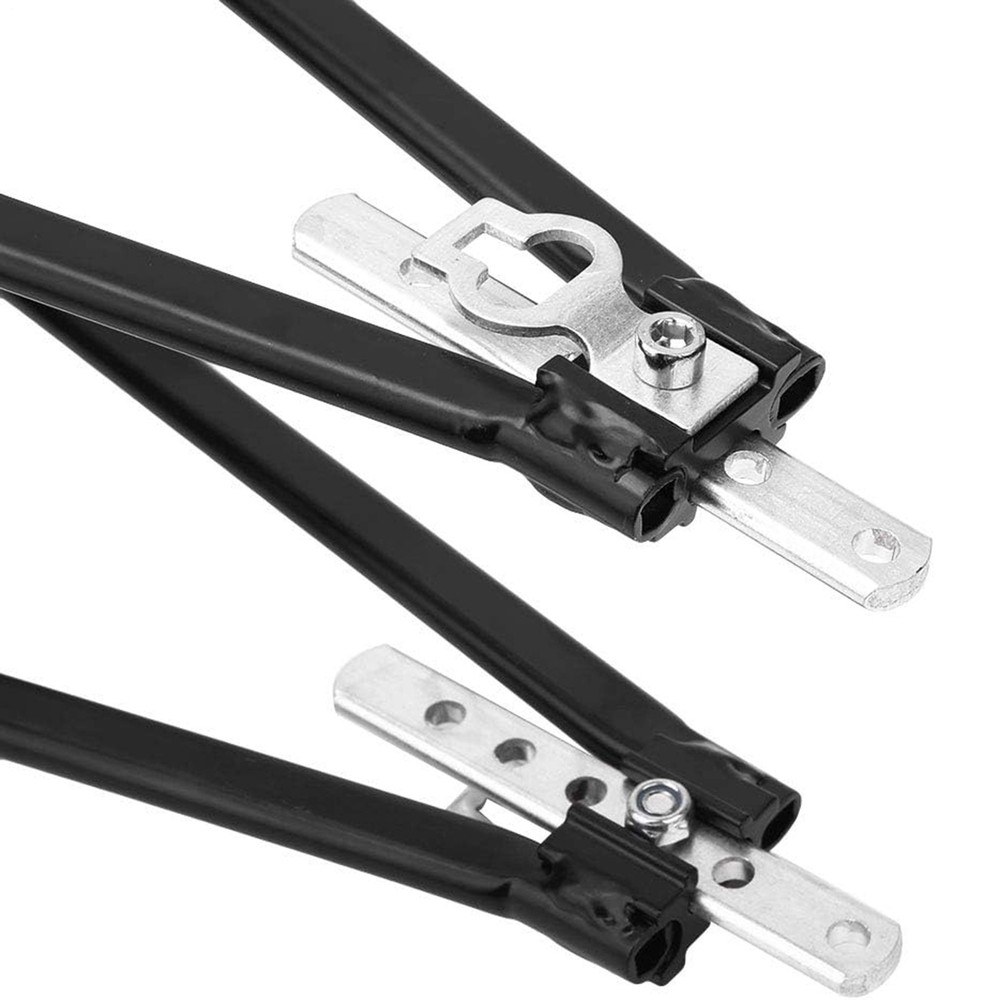 Rear Cycling Rack 77lbs Sturdy Pannier Rack Cargo Rack Mount Solid