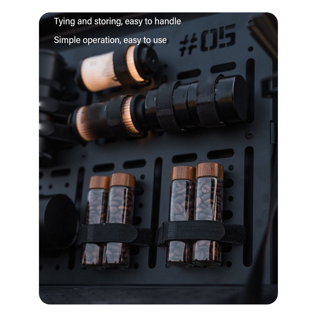 ₁ 11.8in Hook And Loop Securing Straps Multipurpose Nylon Reusable Cinch