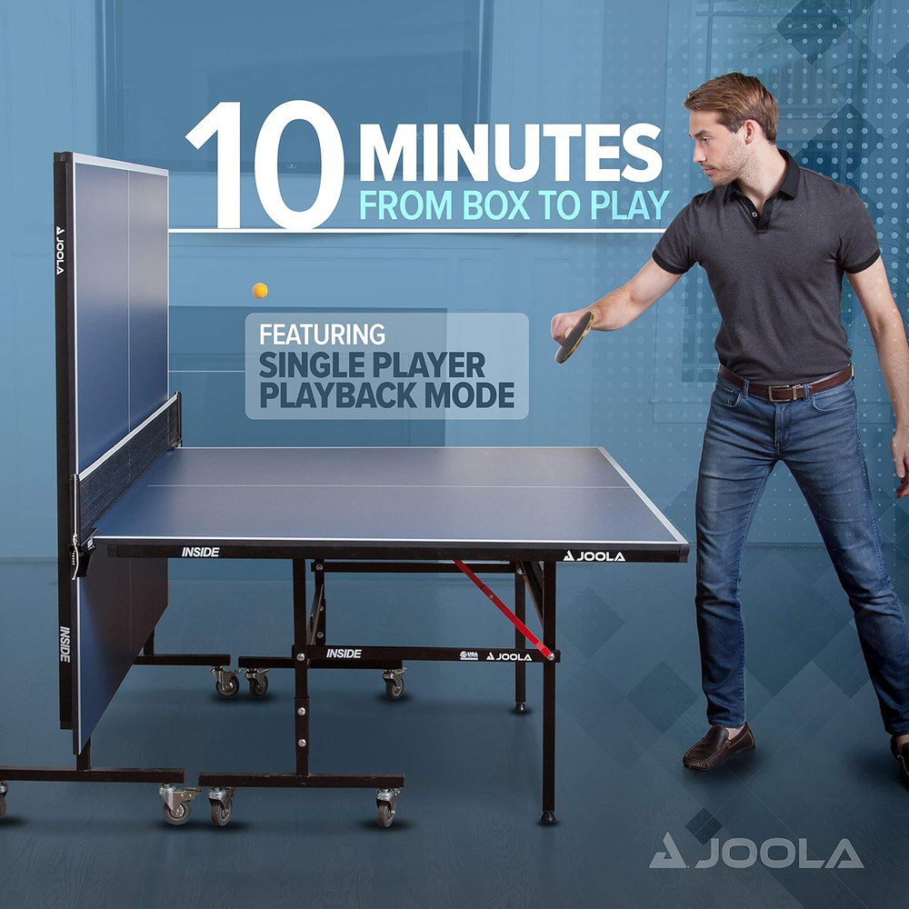 Professional MDF Indoor Ping Pong Table - Quick Assembly & Foldable Design