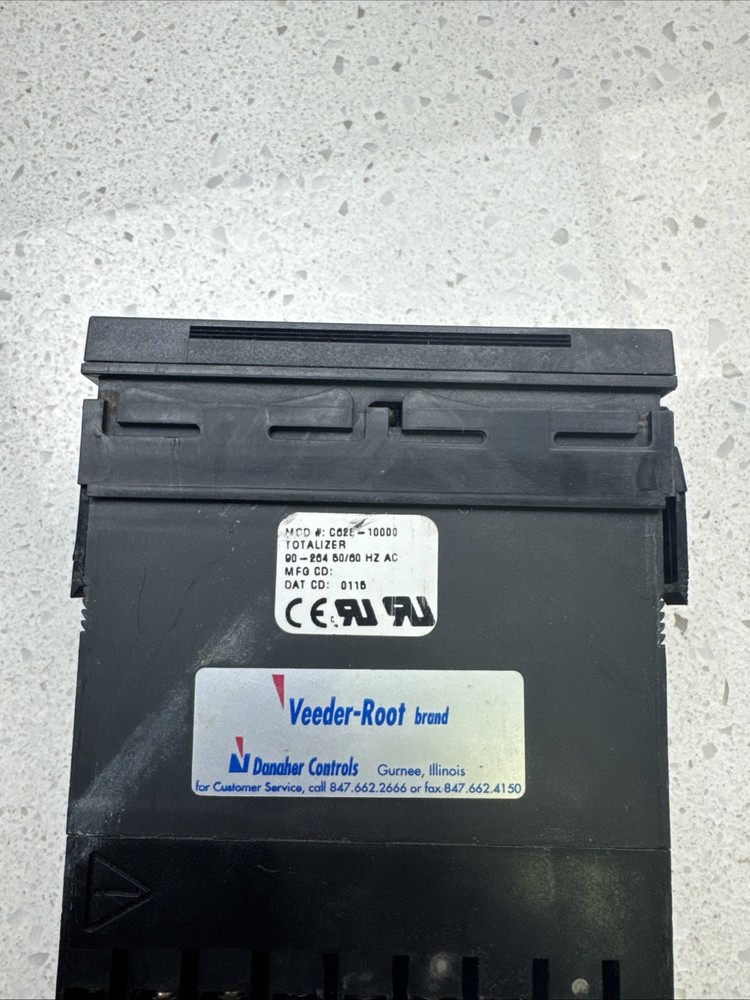 Veeder Root Digital Rate Meter Totalizer C628-10000 #K-3045