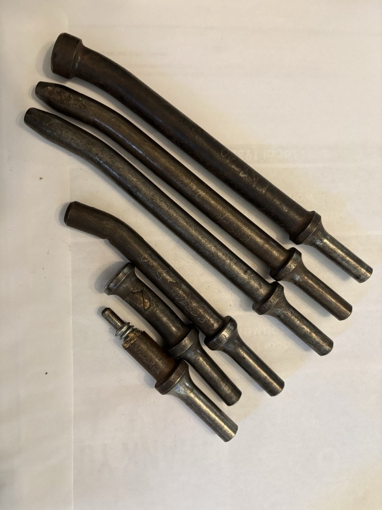 5 Offset Rivet Sets Two Flush 3 Universal & One Punch Set