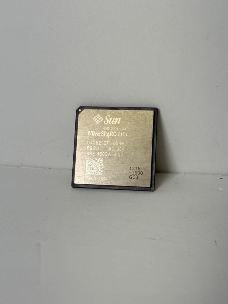 Sun UltraSparc IIIi SME1603A uPGA Processor (untested)