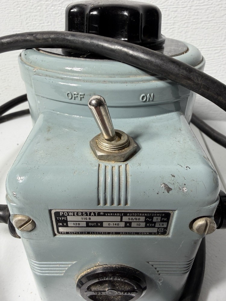Superior Electric Powerstat Type 116