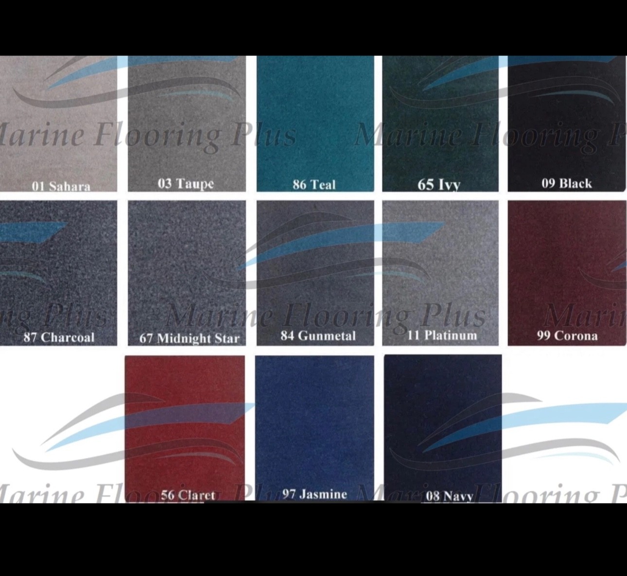 Boat / Marine Carpet 16 oz - 8.5' wide - You Choose Length (5'-30') & 13 Colors