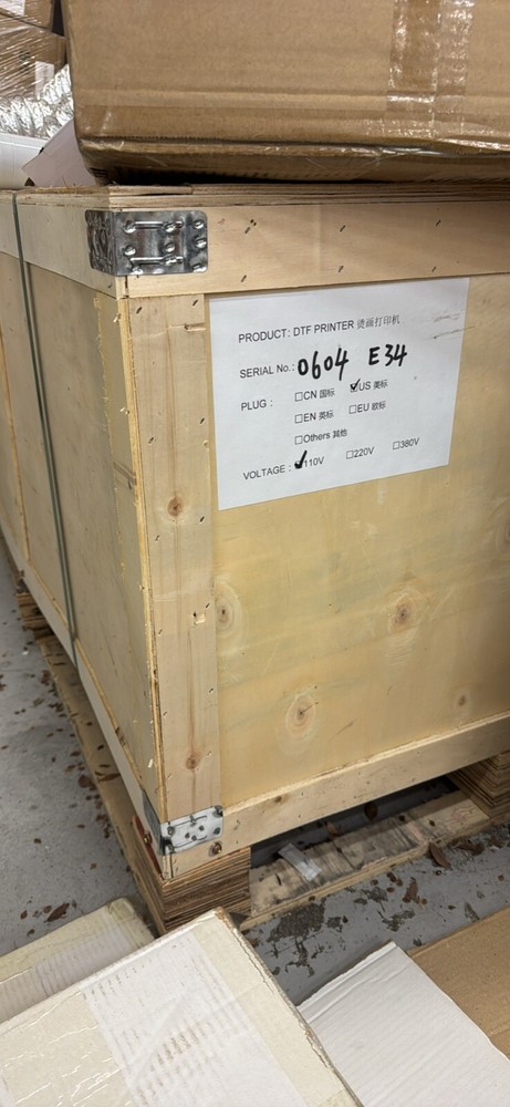 DTF Printer - 4 Heads - Brand New