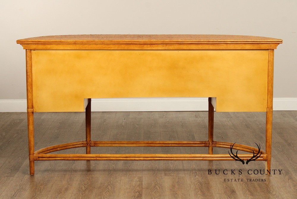 Quality Rattan Demilune Sideboard