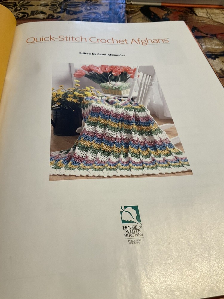 Quick Stitch Crochet Afghans Craft Book