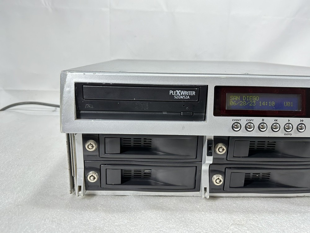 Dedicated Micros BX2P DX16C 1.2TB ~ 16-Ch Professional DVR ~ POWER ON / UNTESTED
