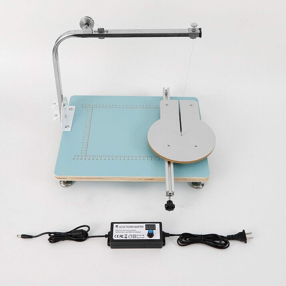 Hot Wire Foam Cutting Machine Adjustable Angle Tabletop Craft Tool