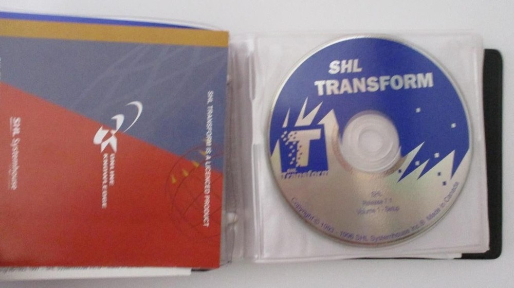 SHL TRANSFORM (1997 Software; 16 CDs) Content, Courses, Videos, Design, Analysis