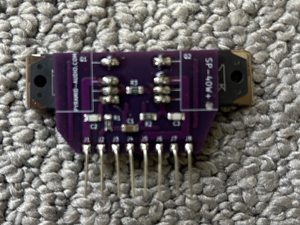 SP-40W+ PCB Amplifier Module Purple Universal Circuit Board Component