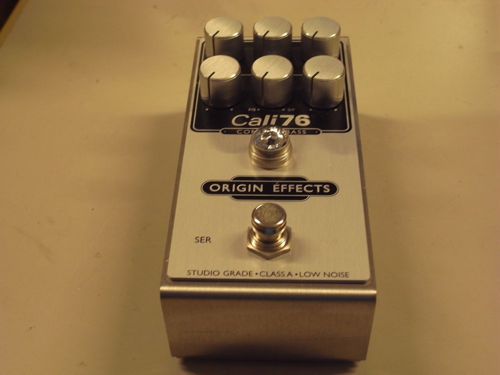 ORIGIN EFFECTS Cali76 COMPACT BASS Compressor Pedal 2362 Tested & Works