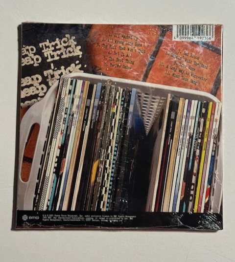 Cheap Trick - All Washed Up Signed Insert with Sealed CD Autographed By Group
