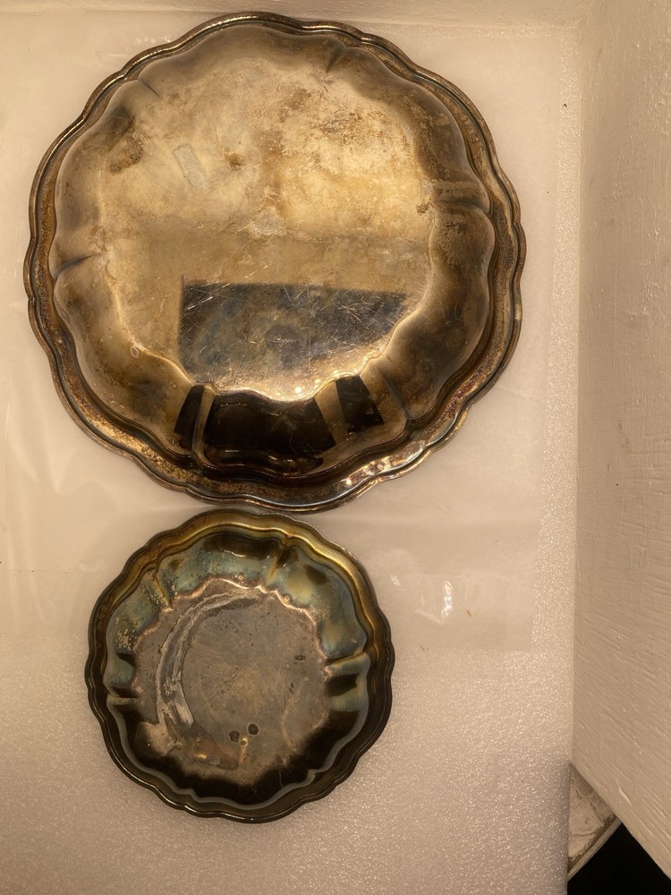 Oneida Silver Plated Nesting Bowls VTG