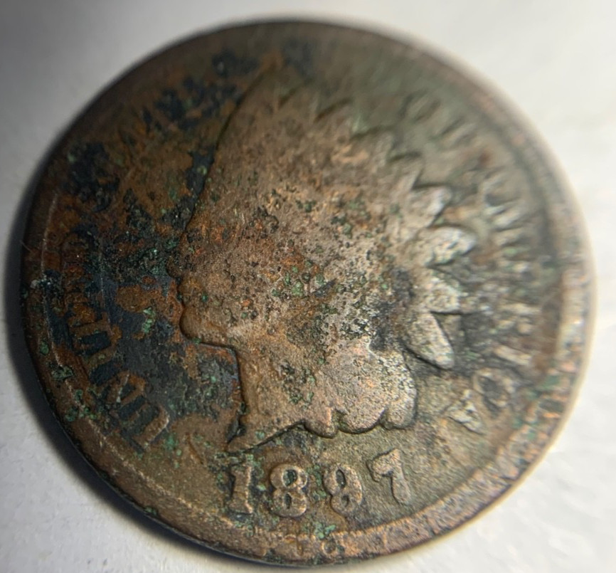 1897 Indian Head Cent Penny
