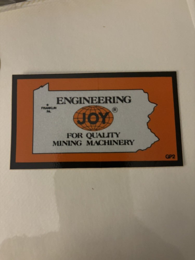 Joy Mining Sticker