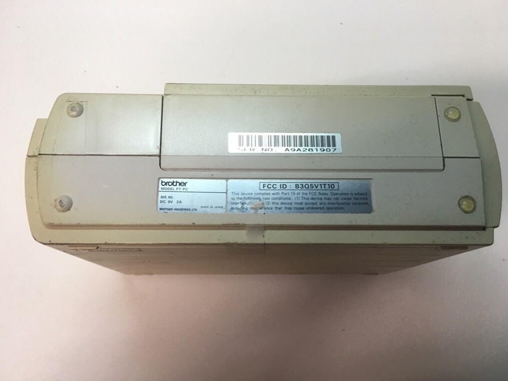 BROTHER P-TOUCH PC PROFESSIONAL LABELING SYSTEM PT-PC