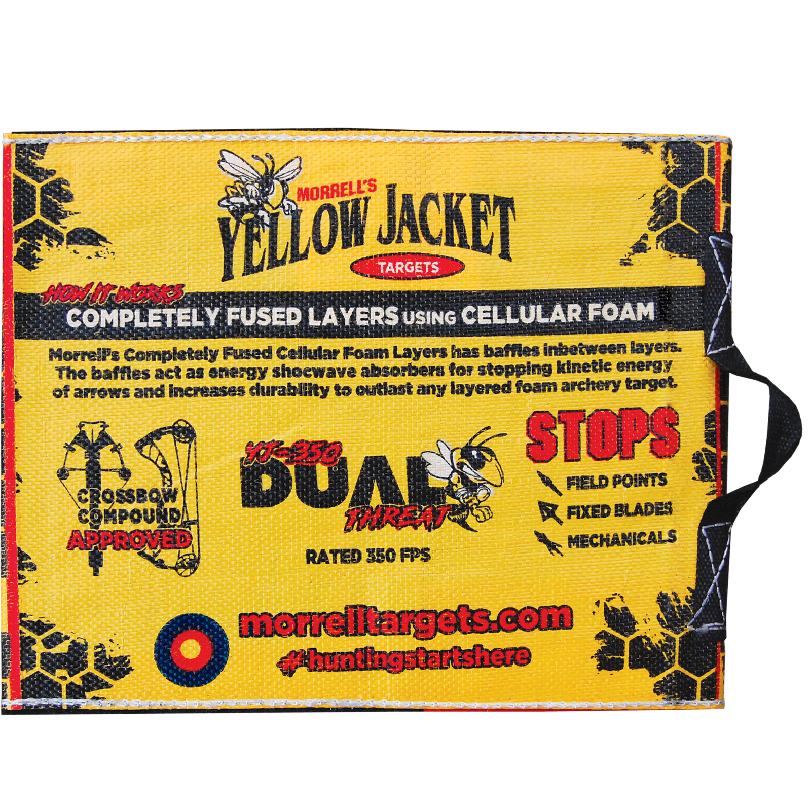 Morrell Yellow Jacket YJ-350 Dual Threat Block Target Crossbow Compatible
