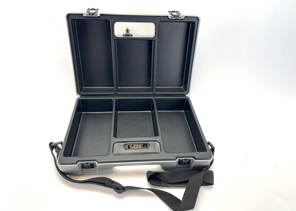 Negrini 200 Shotshell Case - Silver/Black