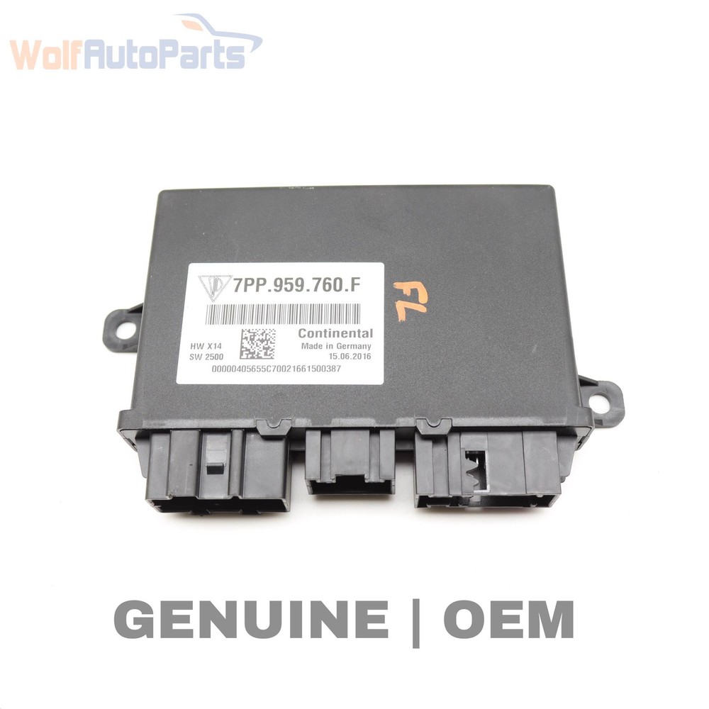 2015-2024 PORSCHE MACAN - Front SEAT Memory Control Module 95861876004