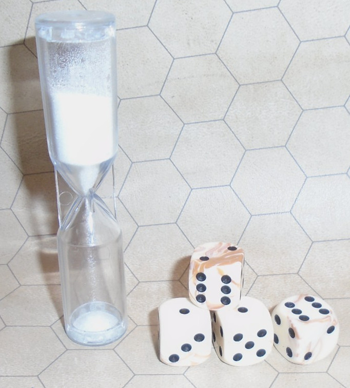 Space Hulk 2009 Sand Timer & Dice Set