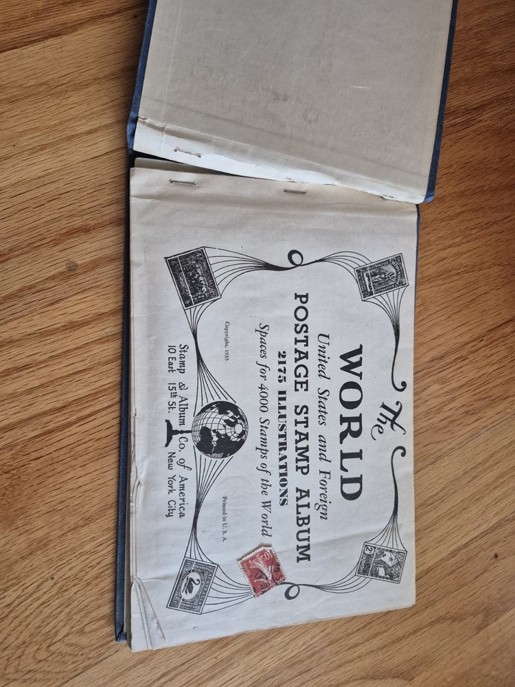 1944 The World United States and Foreign Postage Stamp Album