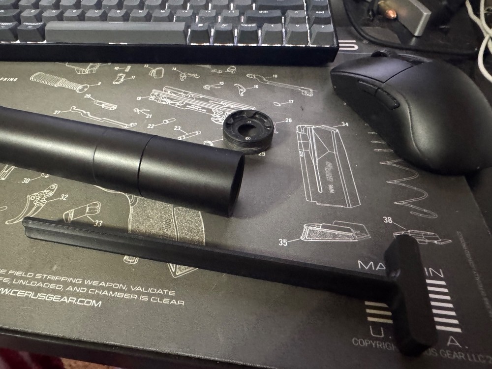 Rugged Obsidian 9 / 45 Suppressor Baffle Alignment Rod