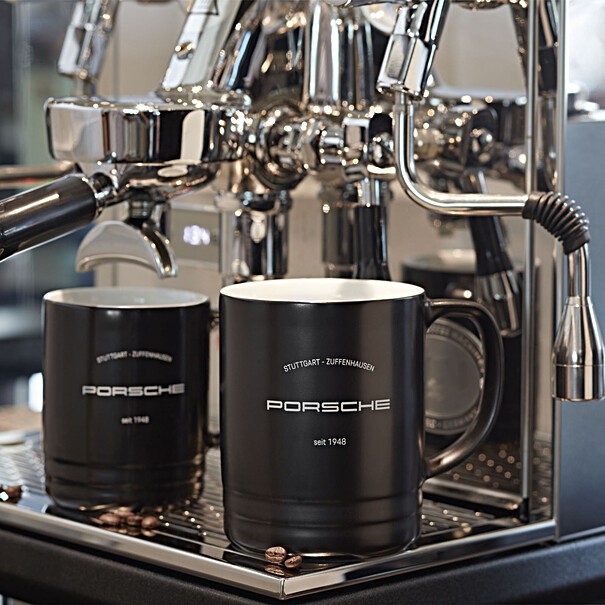 Porsche Classic Mug (Black) - Large
