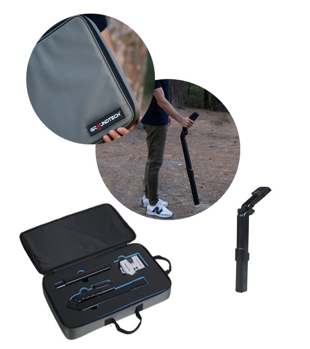 Conrad GR-4 3D Groundtech Scanner – Deep Metal Detector, Dual Sensor System