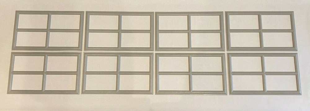8 Amarr Stockton Grey Replacement Inserts for Short Panel Amarr Garage Doors DIY