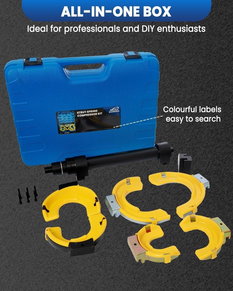 Strut Spring Compressor Kit Universal Coil Spring Compressor Heavy Duty Spring