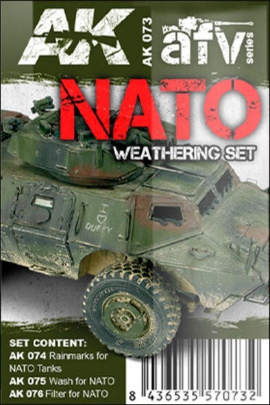 AK Interactive: NATO - Weathering Set - AK073