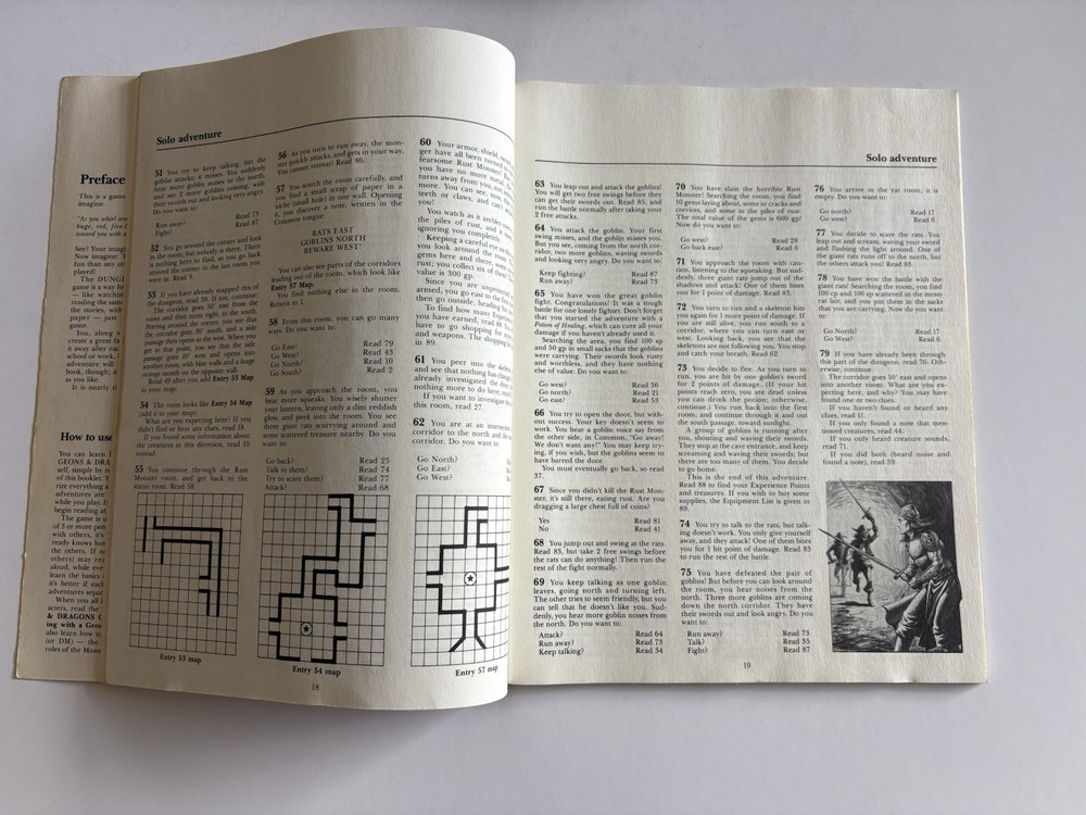 Dungeons and Dragons Basic Rules Set TSR 1983