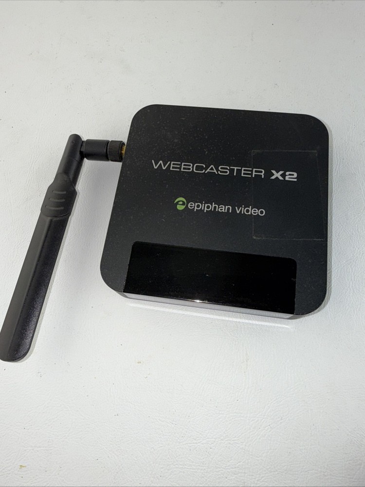 Epiphan Webcaster X2 Live Streaming Encoder – YouTube Facebook Twitch (No Cable)