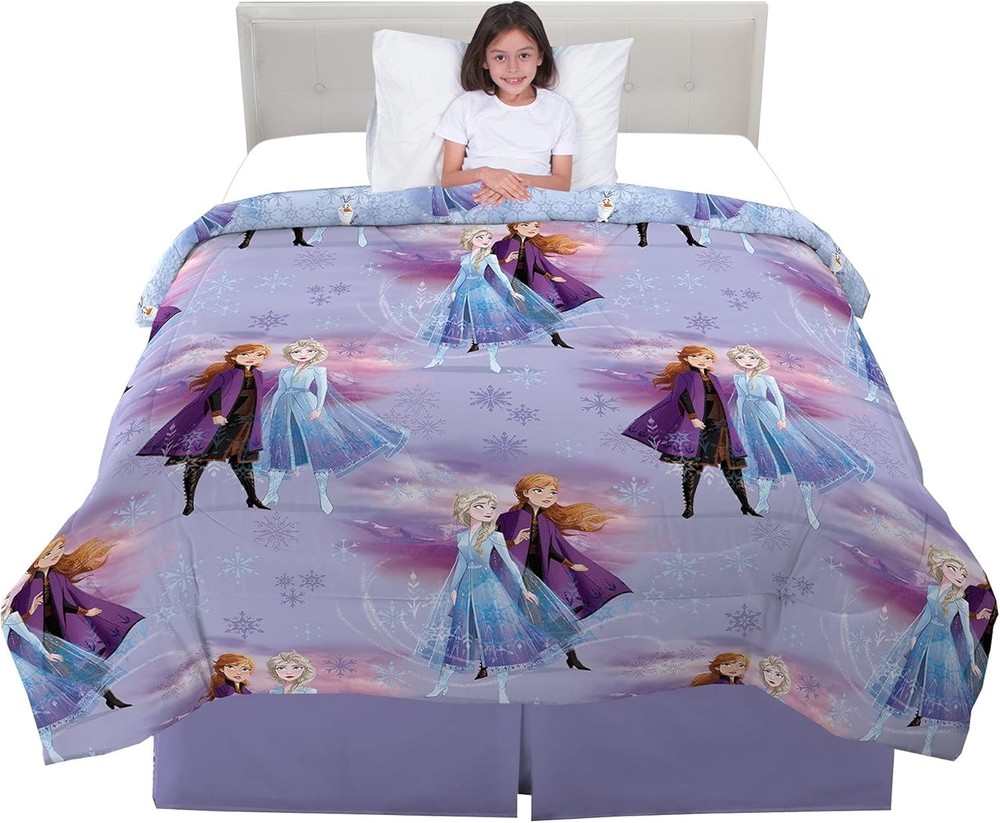 Disney Frozen 2 "Snowflake Magic" Full Comforter