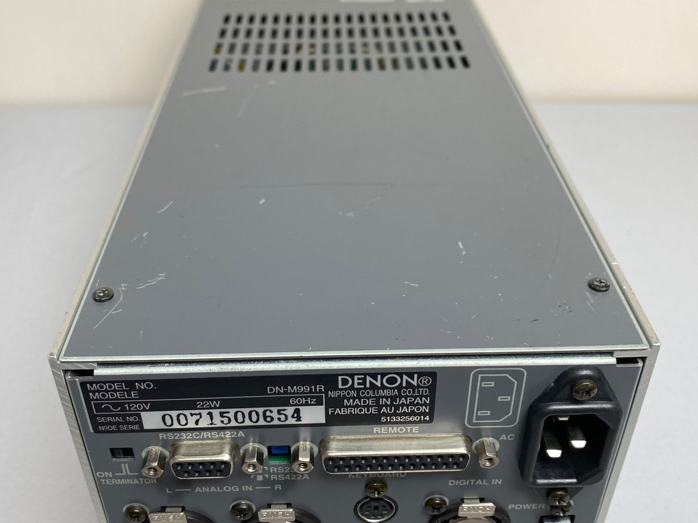 Denon MiniDisc MD Player/Recorder - DN-M991R