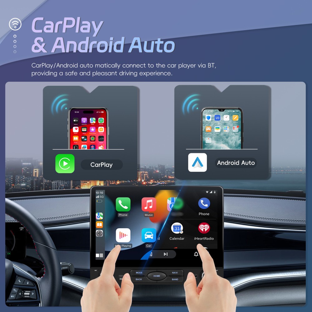 For Ford F-150 2009-2014 10" Carplay Android 15 Car Stereo Radio GPS Navi 2+64GB