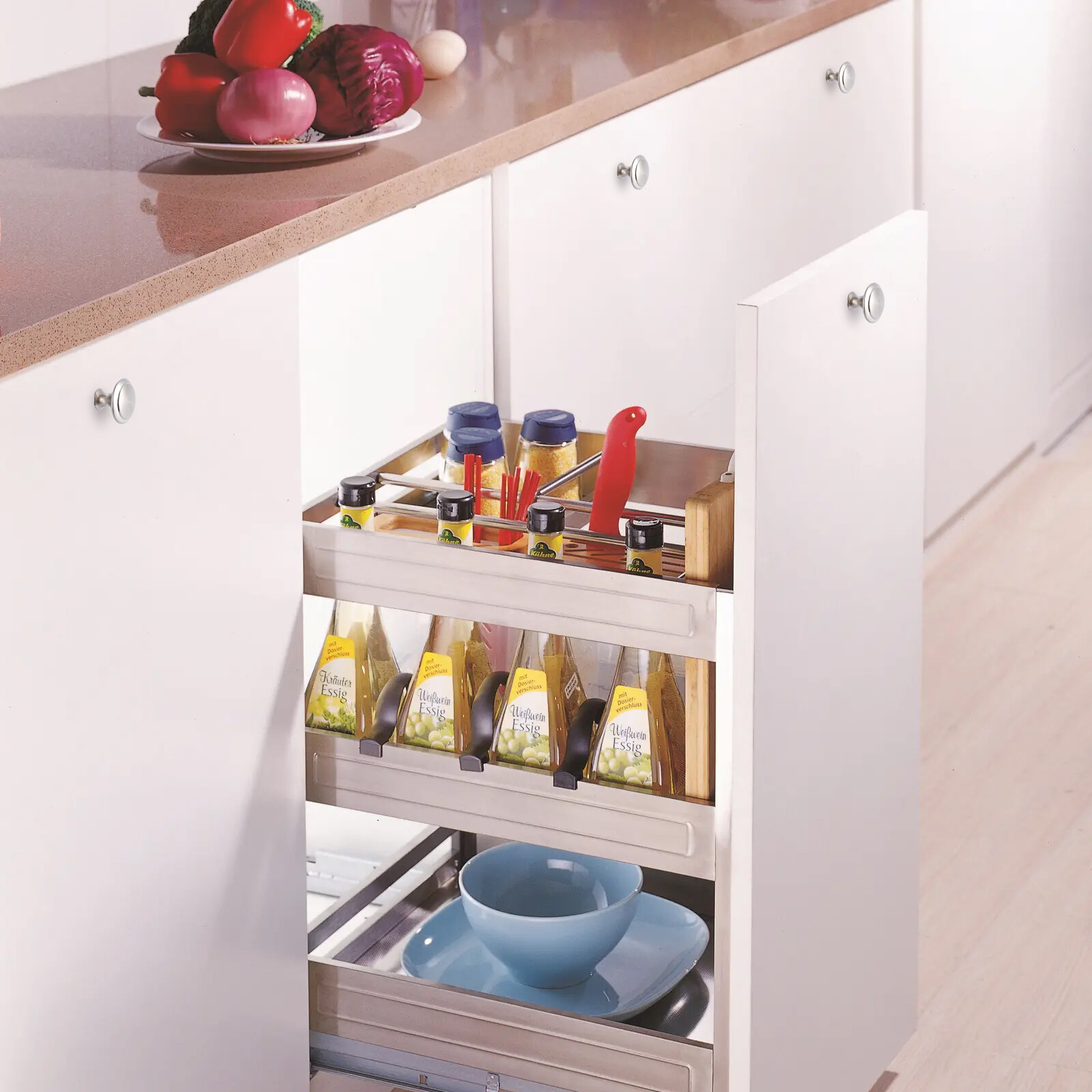 Stainless Steel Door Knobs Cabinet Handles Cupboard Drawer Kitchen Pulls LOT